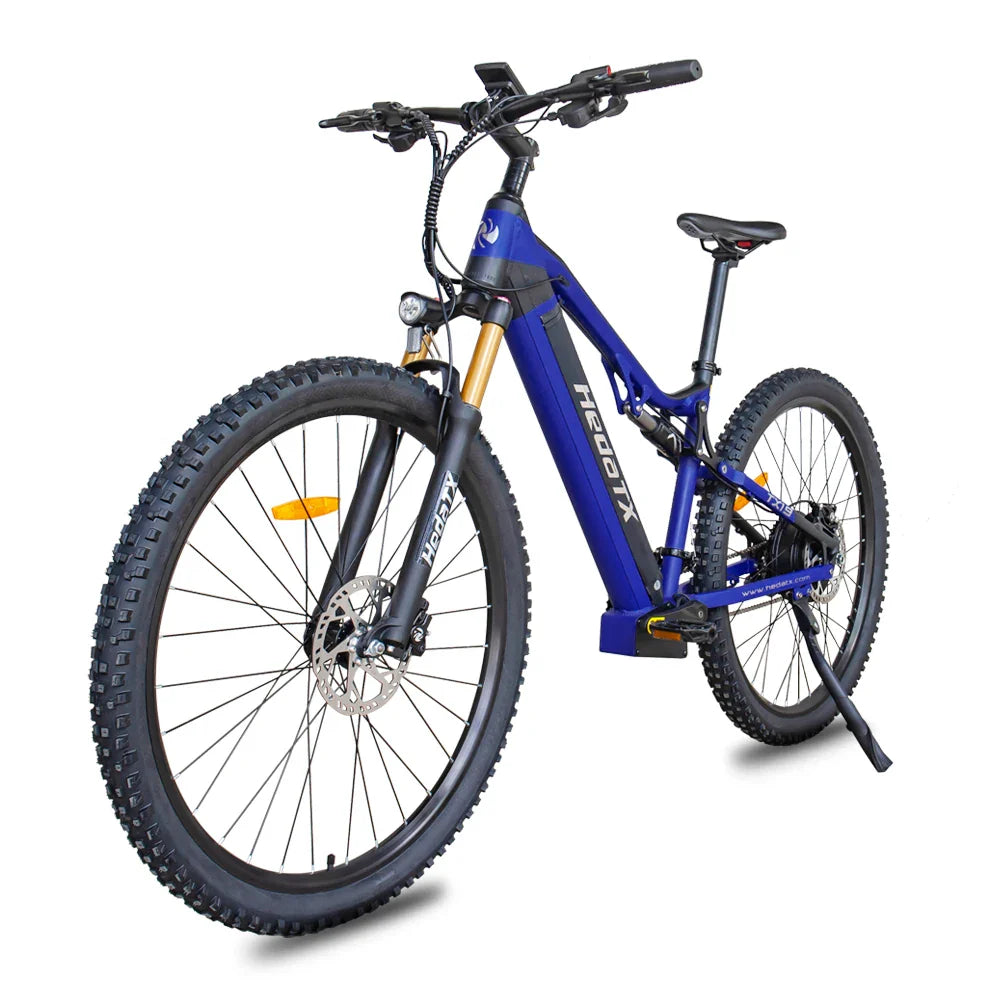 HKM-996819 1000W Electric Mountain Bike, 29-Inch Aluminum Alloy Frame, 48V Lithium Battery, 27-Speed Gears, Hydraulic Disc Brakes