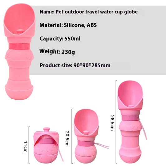 HKM-9968317 Portable Silicone Folding Water Cups - Available in Multiple Colors and Sizes