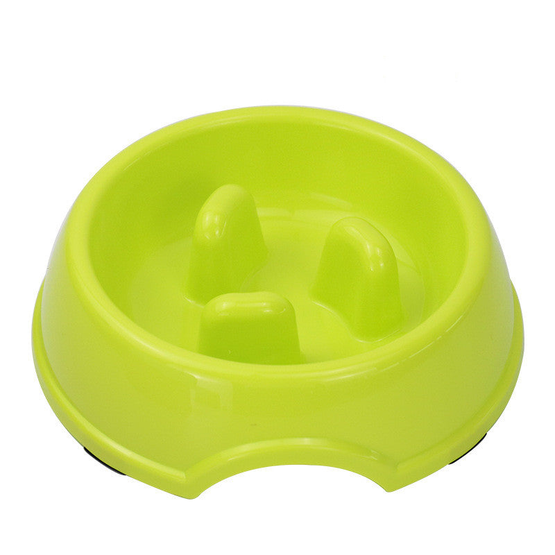 HKM-9968445 Anti-Choking Slow Feeder Bowl for Pets ¨C Melamine, Non-Slip, Multi-Color Options