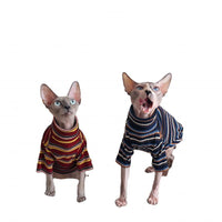 HKM-9970621 Retro Couple Pet Clothes in Wine Red and Dark Blue | Comfortable Cotton Fabric for Sensitive Skin