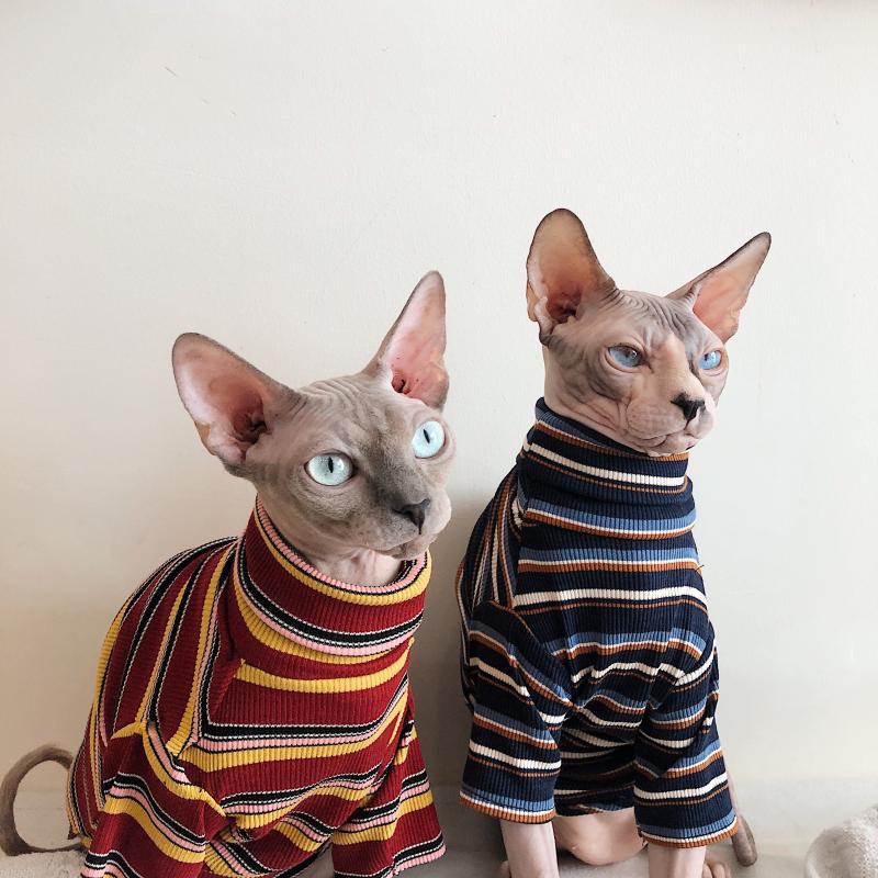 HKM-9970621 Retro Couple Pet Clothes in Wine Red and Dark Blue | Comfortable Cotton Fabric for Sensitive Skin