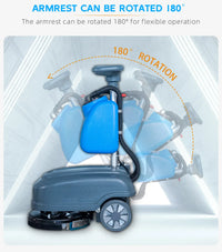 HKM-997075 KUER KR-XS15D Industrial Hand-Push Floor Scrubber for Efficient Cleaning