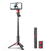 HKM-997203 All-in-One Handheld Stabilizer Selfie Stick Tripod for iPhone Models, Lightweight Aluminum Alloy, Adjustable Length