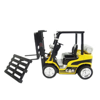 HKM-997459 Metal Forklift Truck Toy for Kids, Diecast Construction Vehicle, 1:24 Scale, Ages 2-7