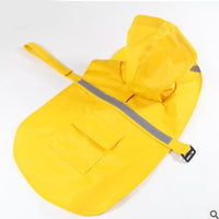 HKM-9976381 Reflective Waterproof Raincoat for Large and Medium Dogs ¨C Available in Multiple Colors