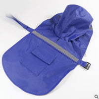 HKM-9976381 Reflective Waterproof Raincoat for Large and Medium Dogs ¨C Available in Multiple Colors