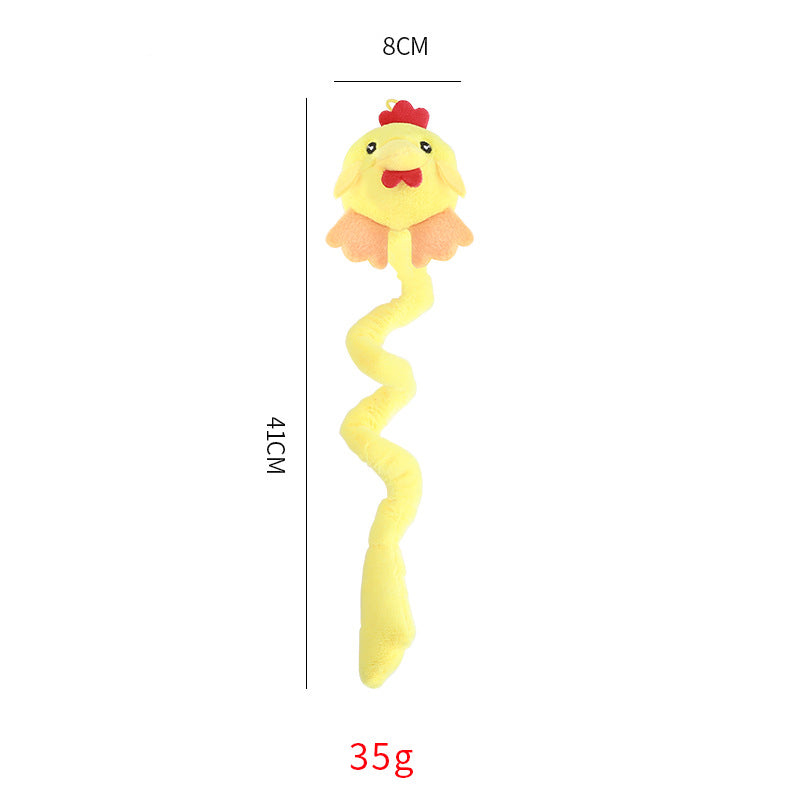HKM-9977661 Spring-Loaded Durable Plush Cat Toys with Catnip for Chewing and Hanging