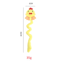 HKM-9977661 Spring-Loaded Durable Plush Cat Toys with Catnip for Chewing and Hanging