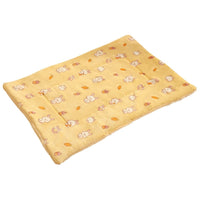 HKM-9978045 Cozy Flannel Pet Blanket for Cats - Thickened Lambswool Sleeping Mat