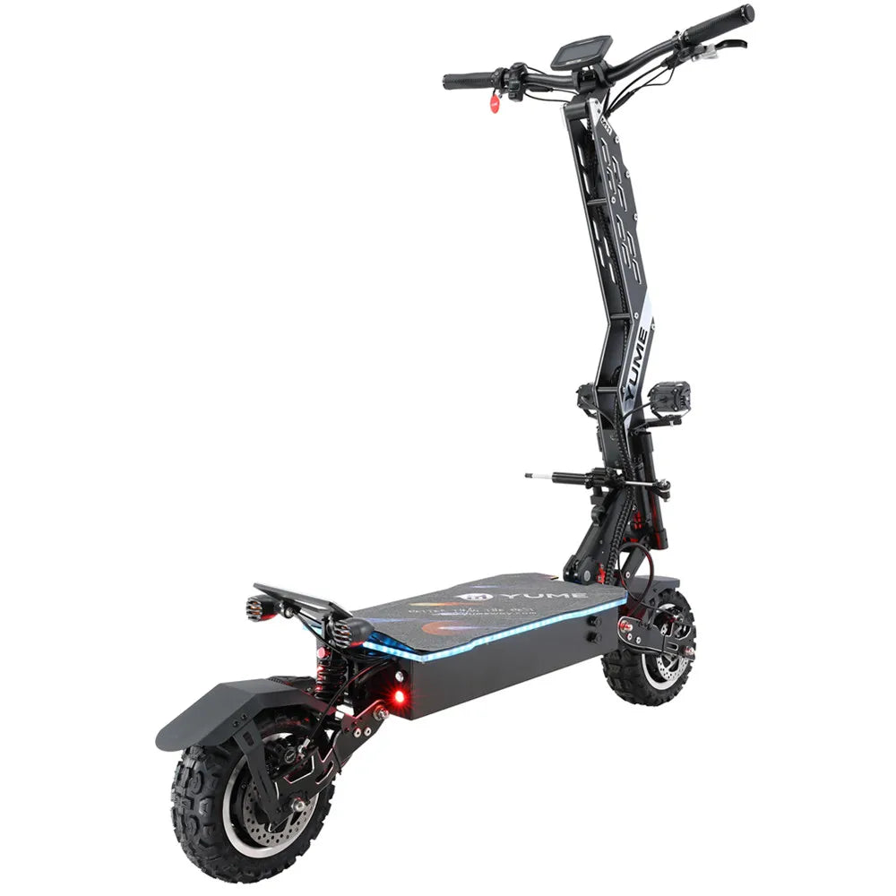 HKM-997843 7000W Dual Motor Electric Scooter with 40Ah Battery, 160km Range, Hydraulic Suspension, Foldable Design
