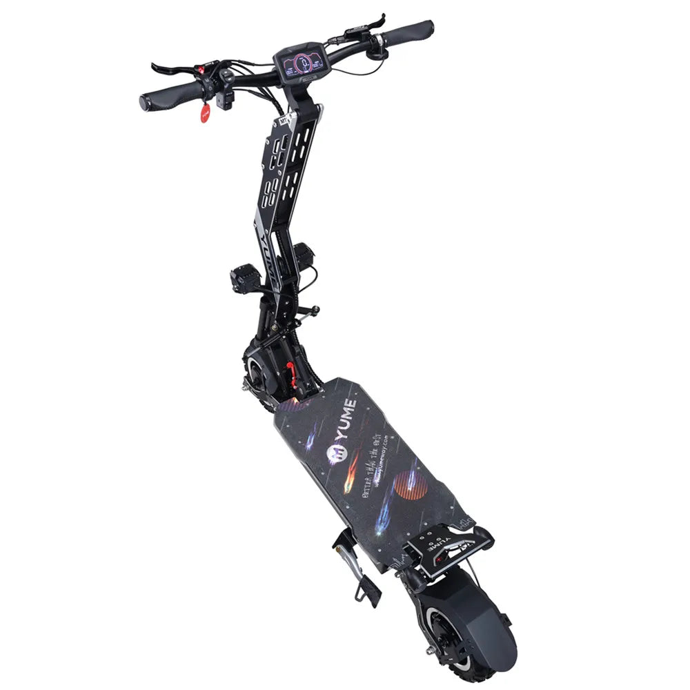 HKM-997843 7000W Dual Motor Electric Scooter with 40Ah Battery, 160km Range, Hydraulic Suspension, Foldable Design