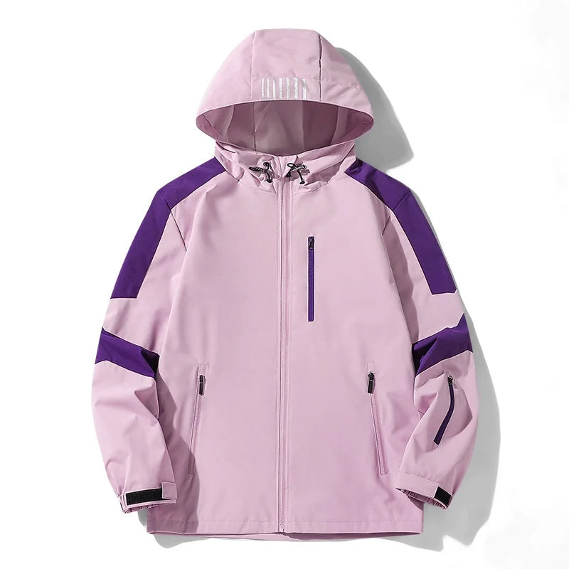 HKM-998035 Factory Outlet Fashion Ski Wear Jacket for Boys Spring Autumn Russ Couple Fashion Soft Shell Explosions Children's Wear