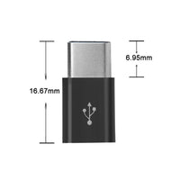 HKM-998035 USB-C to Micro USB Adapter - 10 Pack, Compatible with Android Devices and More