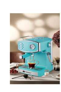 HKM-998227 Single Cup Capsule Coffee Maker - Efficient Compact Brewing System for Home and Office Use