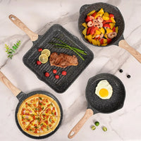 HKM-998355 23-Piece Nonstick Pots and Pans Cookware Set for Healthy Cooking