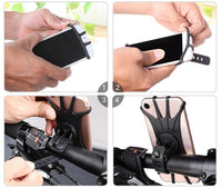 HKM-998355 Universal 360-Degree Rotating Bicycle and Motorcycle Phone Mount for 4-6 Inch Devices