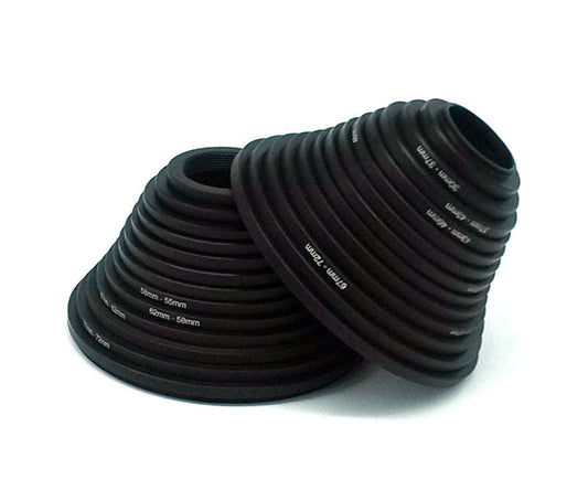 HKM-998483 Universal Aluminum Alloy Photographic Filter Adapter Ring for Various Lens Sizes