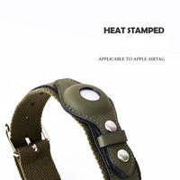 HKM-9985213 Airtag-Compatible Dog Collar and Leash for Medium and Large Dogs