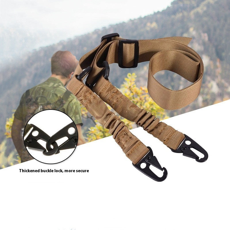 HKM-9986365 Adjustable Nylon Crossbody Strap with High-Density Tension Placement Rope