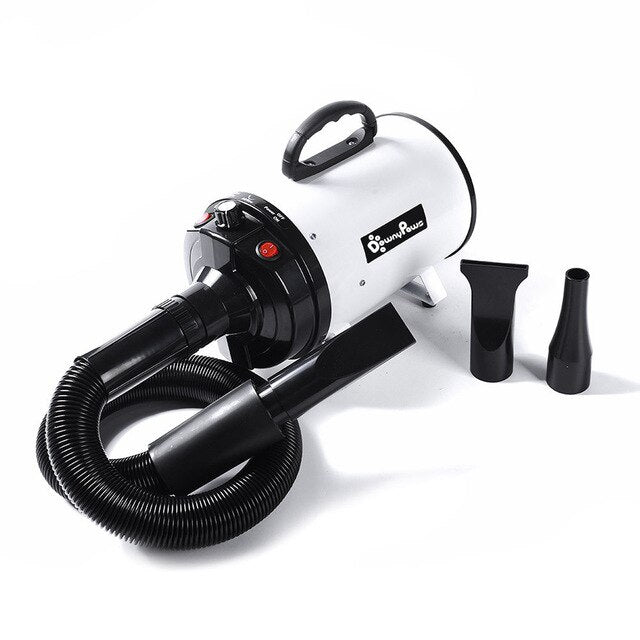 HKM-9987005 High-Power Pet Water Blowing Machine for Quick Drying Dogs and Cats, Adjustable Wind Speed and Temperature