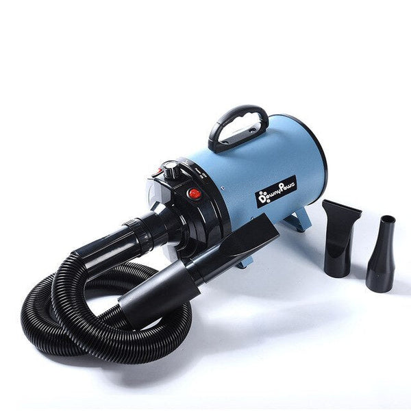 HKM-9987005 High-Power Pet Water Blowing Machine for Quick Drying Dogs and Cats, Adjustable Wind Speed and Temperature