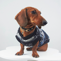 HKM-9988285 Cozy Geometric Patterned Pet Vest for Autumn and Winter