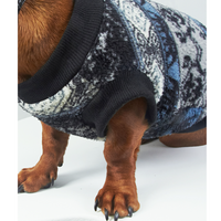 HKM-9988285 Cozy Geometric Patterned Pet Vest for Autumn and Winter