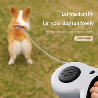 HKM-9989309 Automatic Retractable Pet Leash for Dogs and Cats - 5m/3m Options in Multiple Colors