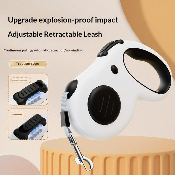 HKM-9989309 Automatic Retractable Pet Leash for Dogs and Cats - 5m/3m Options in Multiple Colors