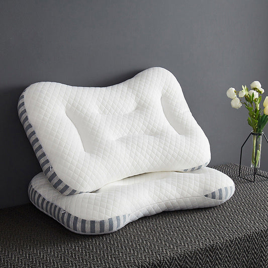 HKM-998931 Pure Cotton Massage Pillow with Polyester Fiber Filling - 48x74cm