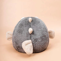 HKM-9989565 Balloonfish-Shaped Pet Mat Cushion for Cats and Small Dogs – Cozy Indoor Bed Accessory