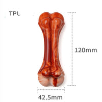 HKM-9990333 Durable Chew-Resistant Dog Molar Stick - TPU & Nylon Options Available