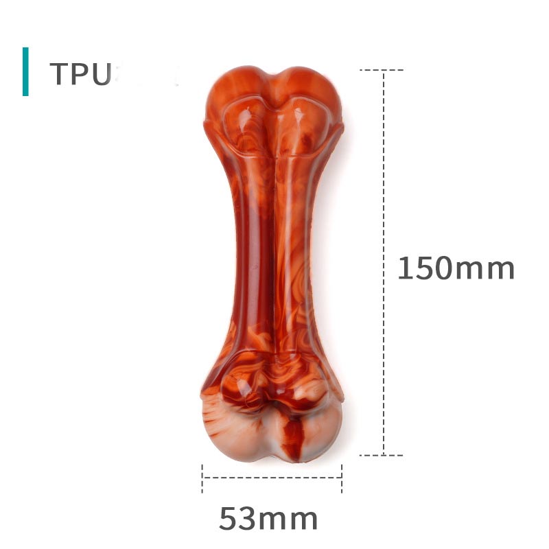 HKM-9990333 Durable Chew-Resistant Dog Molar Stick - TPU & Nylon Options Available