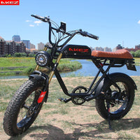HKM-999123 Foldable Electric Bicycle with 7-Speed Gears, Rear Hub Motor, and 20” Tires