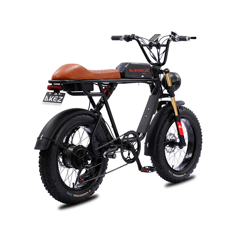 HKM-999123 Foldable Electric Bicycle with 7-Speed Gears, Rear Hub Motor, and 20” Tires