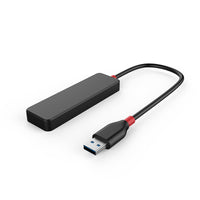 HKM-999187 4-Port Ultra-Thin USB 3.0 Hub with LED Indicator for Windows and Mac