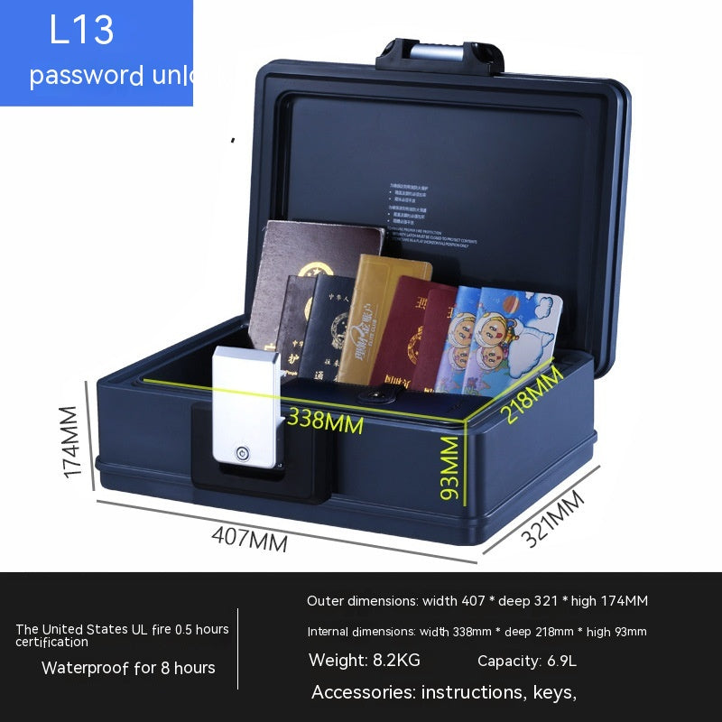 HKM-999315 Compact Password Safe for Secure Storage and Easy Transport