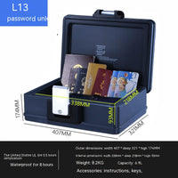 HKM-999315 Compact Password Safe for Secure Storage and Easy Transport