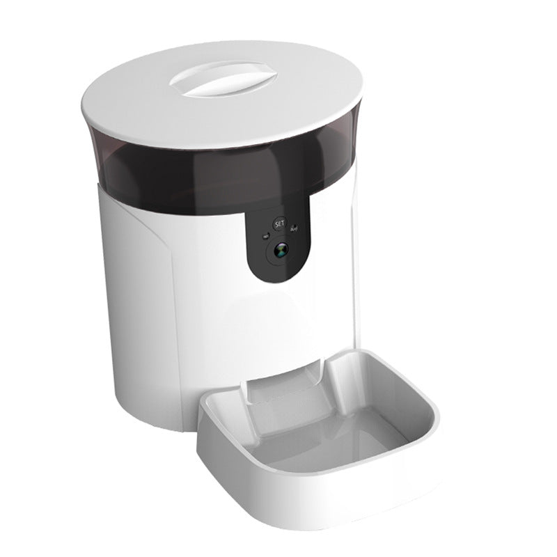 HKM-9993277 Smart Automatic Pet Feeder with WiFi Connectivity and 6L Capacity