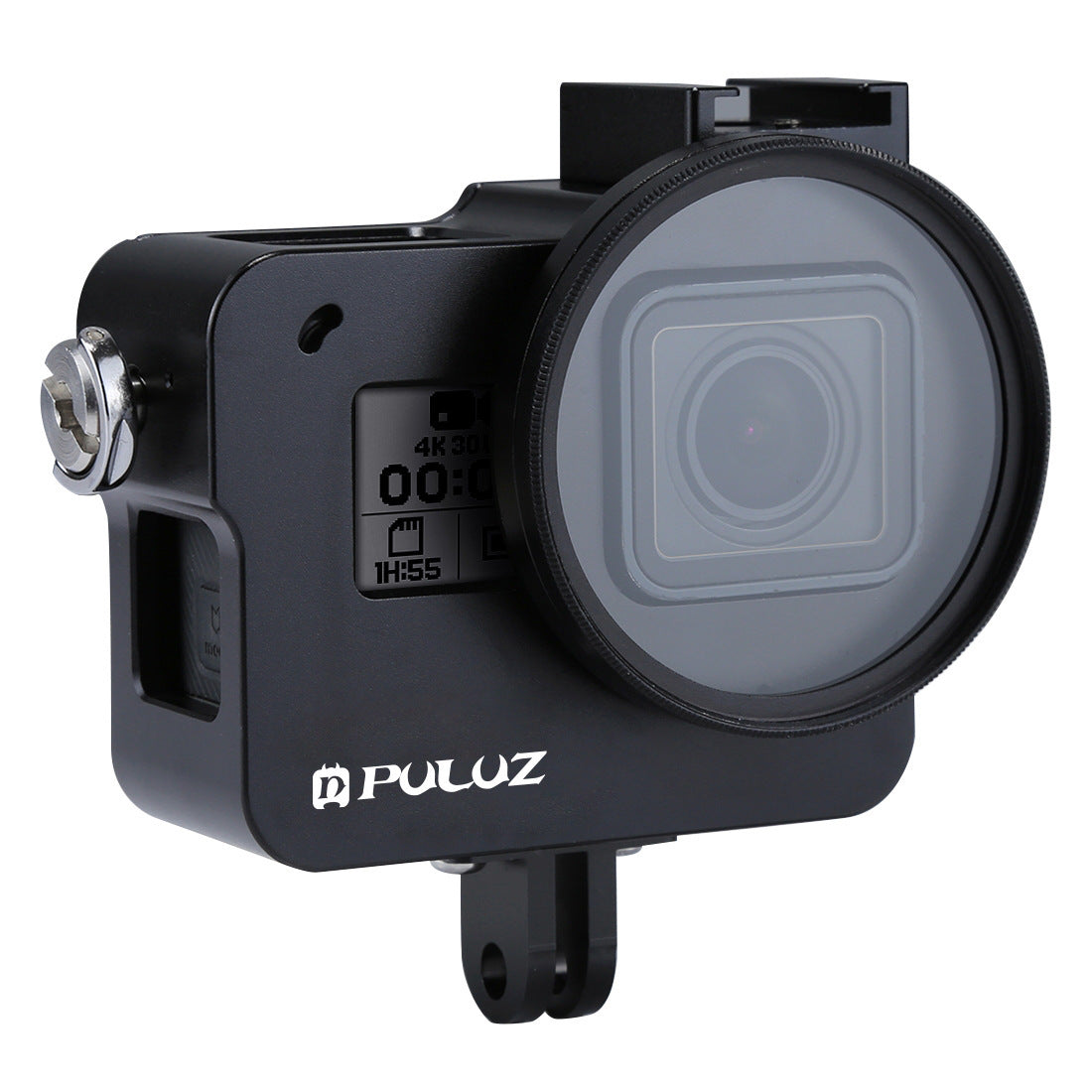 HKM-999379 Aluminum Alloy Camera Mount Cage with 1/4 Inch Screw Hole for Aerial Photography