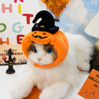 HKM-9994301 Festive Pumpkin Vest for Pets - Comfortable Cat and Dog Costume Harness for Halloween and Thanksgiving