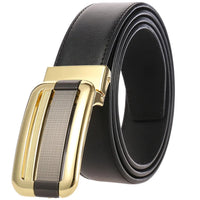 HKM-999507 Durable Perforated Alloy Pin Buckle Belt - Model JC35-648-3