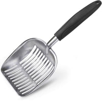 HKM-9995453 Aluminum Alloy Cat Litter Scoop in Various Colors - Large Size 35cm