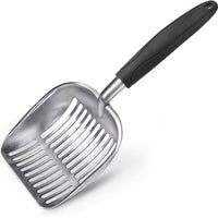 HKM-9995453 Aluminum Alloy Cat Litter Scoop in Various Colors - Large Size 35cm