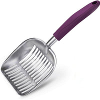 HKM-9995453 Aluminum Alloy Cat Litter Scoop in Various Colors - Large Size 35cm