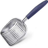 HKM-9995453 Aluminum Alloy Cat Litter Scoop in Various Colors - Large Size 35cm
