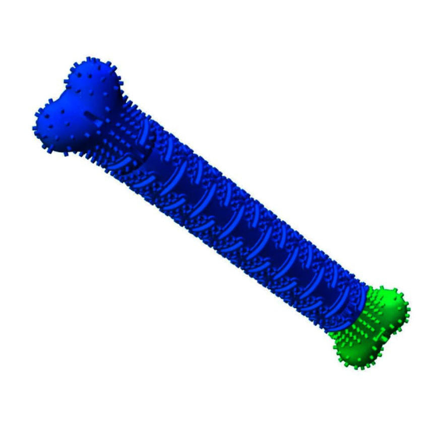 HKM-9996093 Silicone Dog Toothbrush for Effective Dental Cleaning - 25x5x4cm