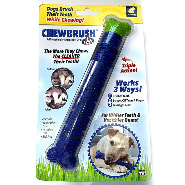 HKM-9996093 Silicone Dog Toothbrush for Effective Dental Cleaning - 25x5x4cm