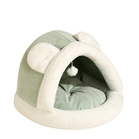 HKM-9996861 Cozy Self-Warming Pet Tent Bed for Cats and Small Dogs - Two Sizes Available
