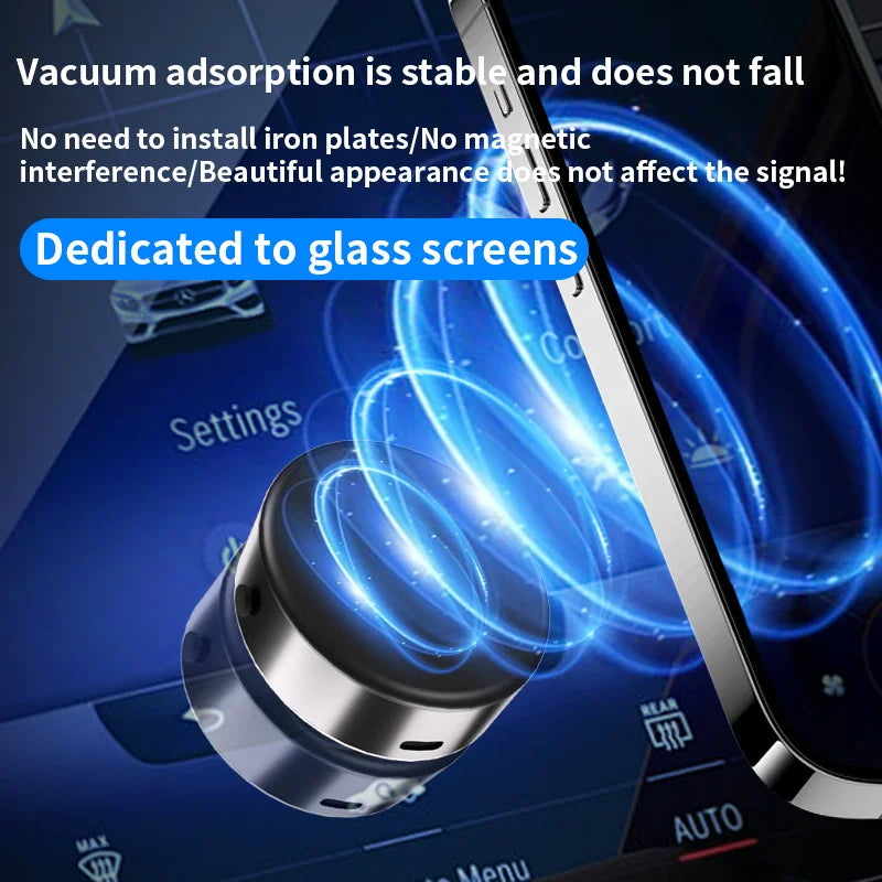 HKM-999699 Magnetic Car Phone Holder with Strong Suction for Stable Mounting and Convenient Use